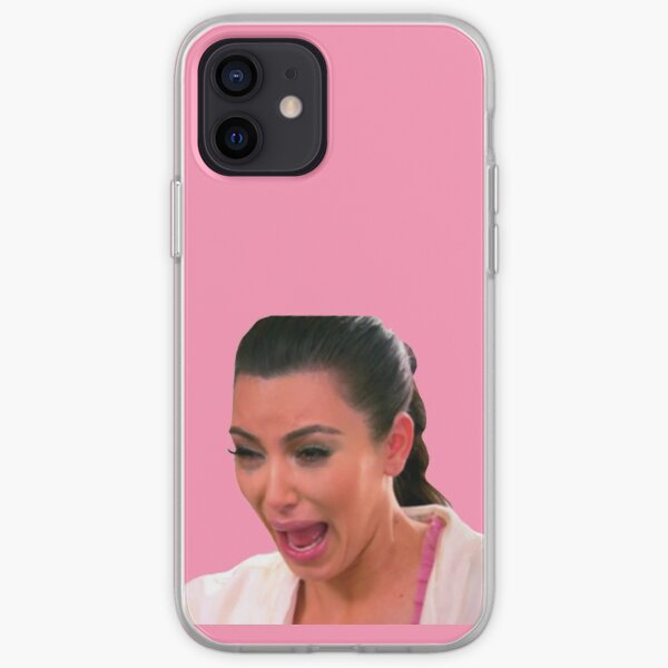 Ugly Kim Crying Face iPhone Soft Case