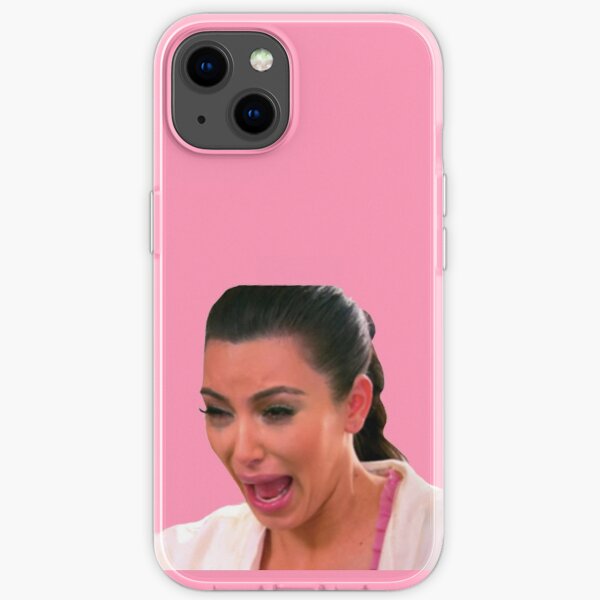 Ugly Kim Crying Face iPhone Soft Case