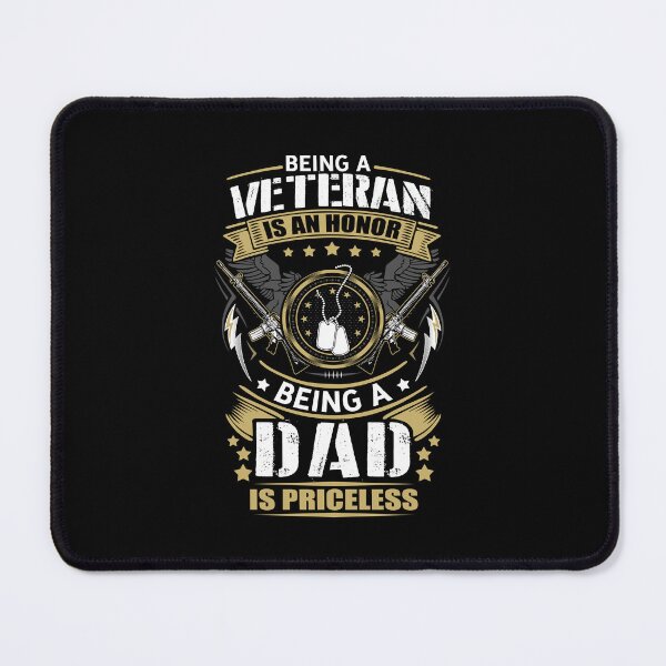 Item preview, Being A Veteran Is An Honor Being A Dad Is Priceless Father's Day designed and sold by kryshlomackv25.