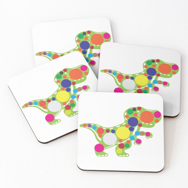 Item preview, Funny polka dot t rex dinosaur designed and sold by Reo12.