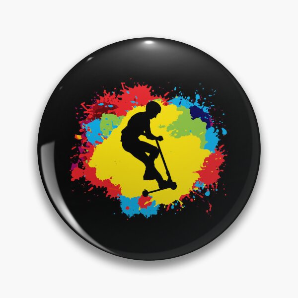 Item preview, Stunt Scooter Freestyle Scootering Riding Colorful designed and sold by CuteDesigns1.