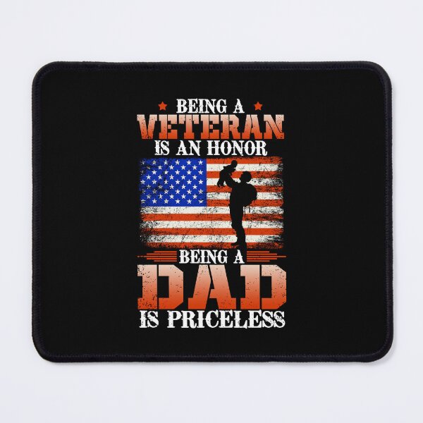 Item preview, Being A Veteran Is An Honor Being A Dad Is Priceless designed and sold by kryshlomackv25.