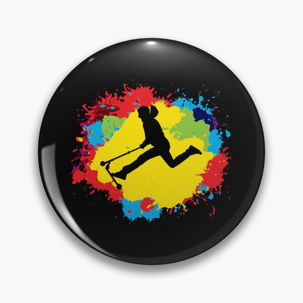 Item preview, Stunt Scooter Freestyle Scootering Riding Colorful designed and sold by CuteDesigns1.