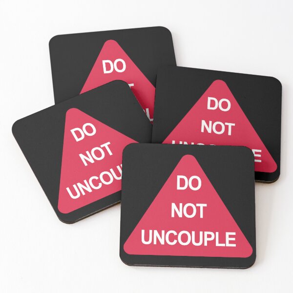 Item preview, Do Not Uncouple designed and sold by Green-over-red.