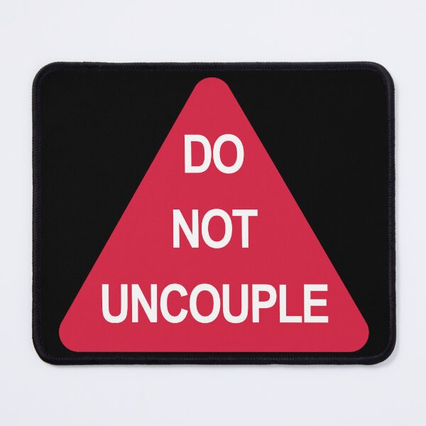 Item preview, Do Not Uncouple designed and sold by Green-over-red.