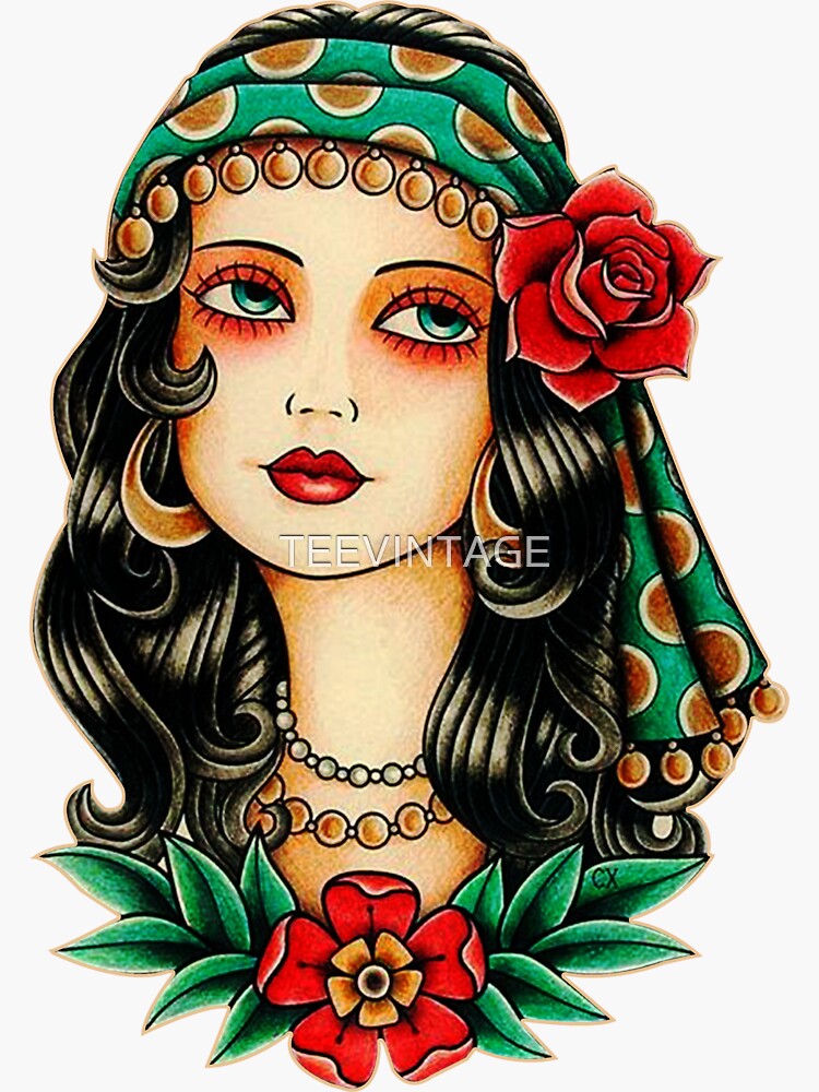 "Sailor Jerry Tribute" Sticker for Sale by TEEVINTAGE Redbubble