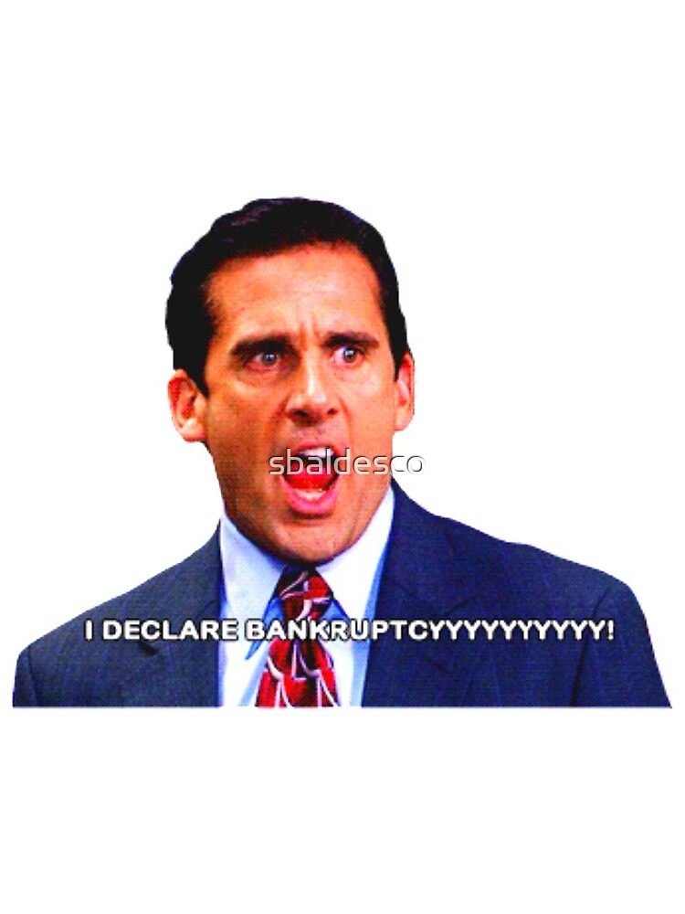 "I declare bankruptcy - Michael Scott - The Office - Funny Quote ...
