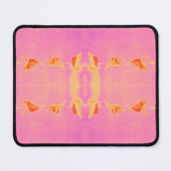 Artikelvorschau, Eleganz in der Luft Flying Heron Pink und Orange Étienne-Jules Marey entworfen und verkauft von SpiritGifts.