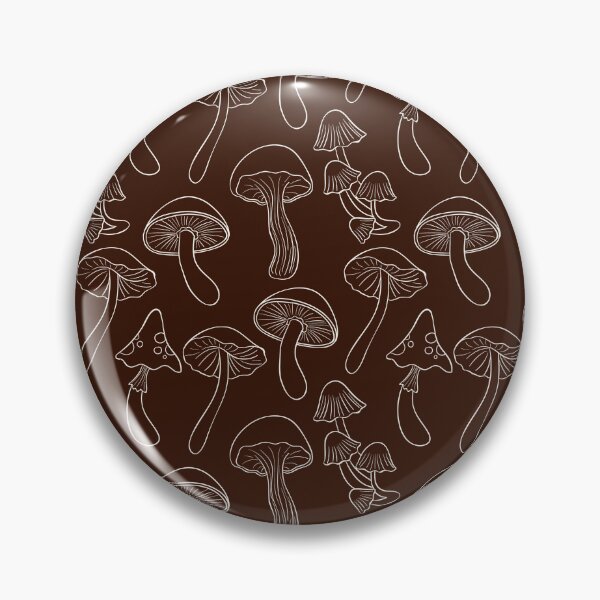 Item preview, Hand Drawn Mushroom Pattern Fungi Texture designed and sold by SoccaTamam.