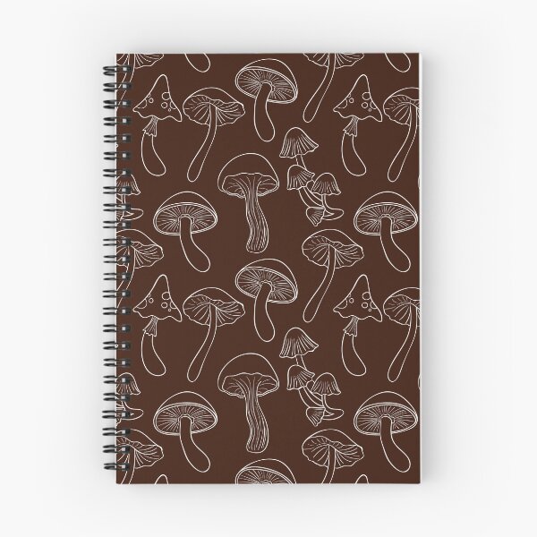 Item preview, Hand Drawn Mushroom Pattern Fungi Texture designed and sold by SoccaTamam.