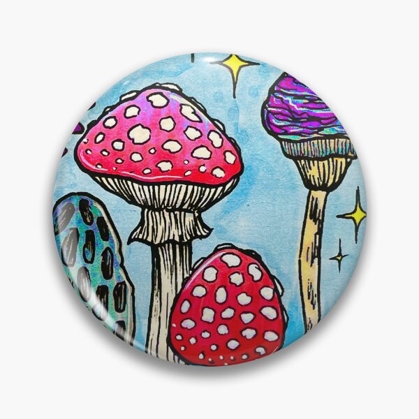 Item preview, Trippy Toadstool and Morel Mushrooms designed and sold by StudioRosebud.