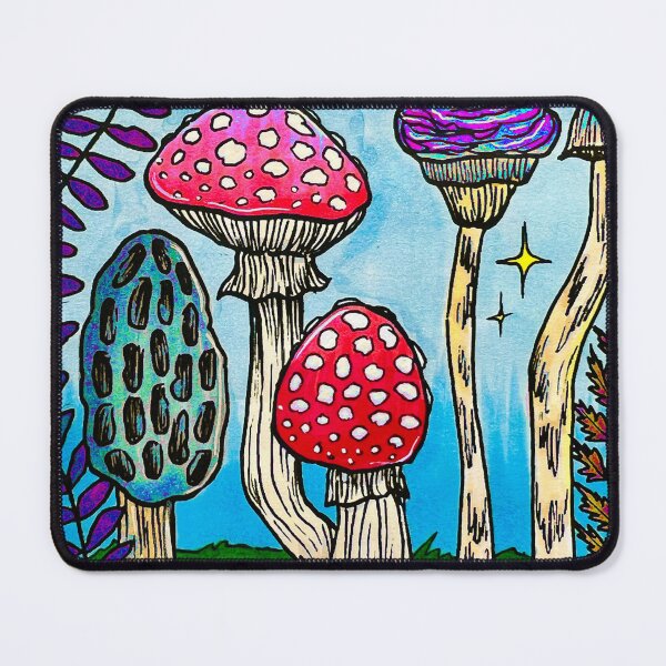 Item preview, Trippy Toadstool and Morel Mushrooms designed and sold by StudioRosebud.