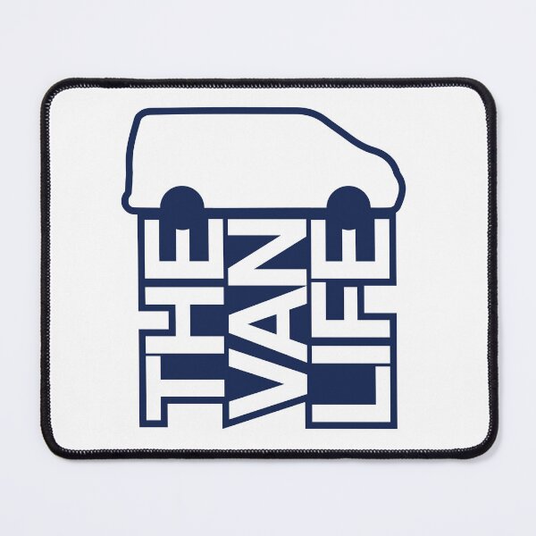 Item preview, the van life outline logo : navy designed and sold by robnoble.