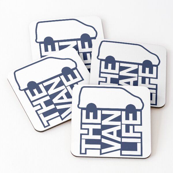Item preview, the van life outline logo : navy designed and sold by robnoble.