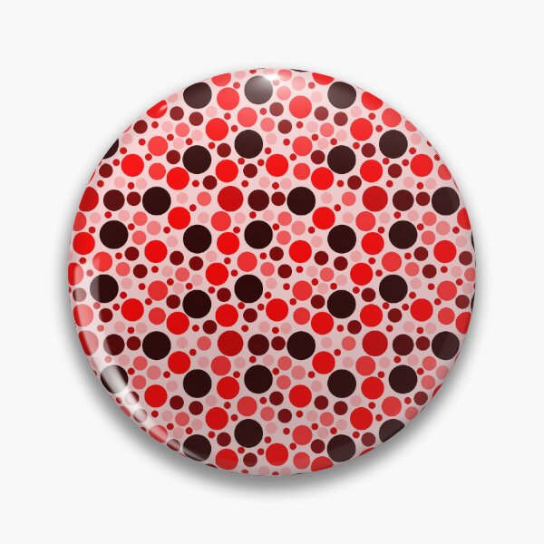 Item preview, Kusama Japanese Geometric Pop Art Red Pink Burgundy Psychedelic Dots designed and sold by YounitedArt.