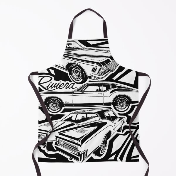 Item preview, Illustration Buick Riviera 1971 - Muscle car - USA designed and sold by SketchNinja.