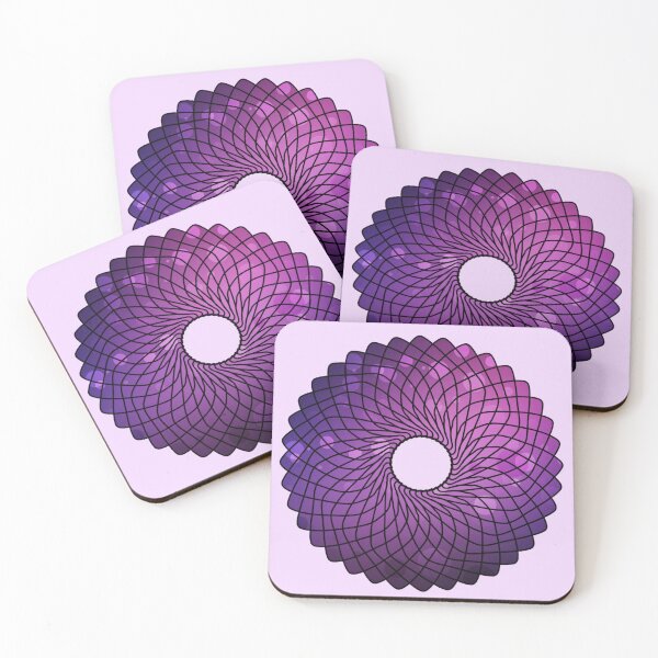Item preview, Purple spotted spirograph designed and sold by Camilla Wynter.
