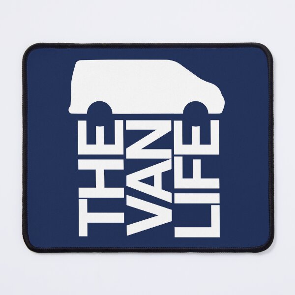 Item preview, The Van Life Logo : Navy blue box designed and sold by robnoble.