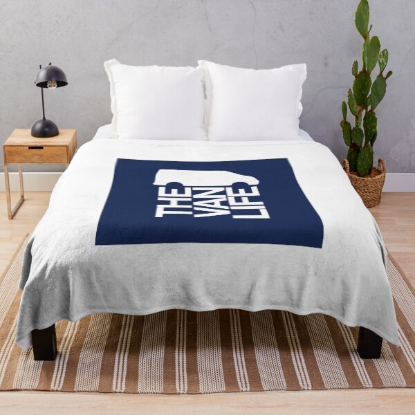 Item preview, The Van Life Logo : Navy blue box designed and sold by robnoble.