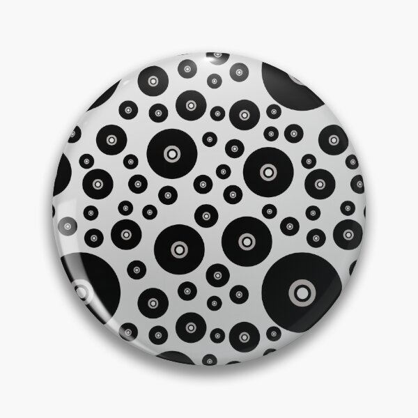 Item preview, Kusama Japanese Geometric Pop Art Black White Psychedelic Dots designed and sold by YounitedArt.