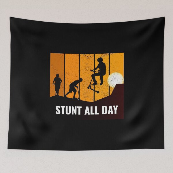 Item preview, Stunt Scooter Freestyle Scootering Riding Sunset designed and sold by CuteDesigns1.