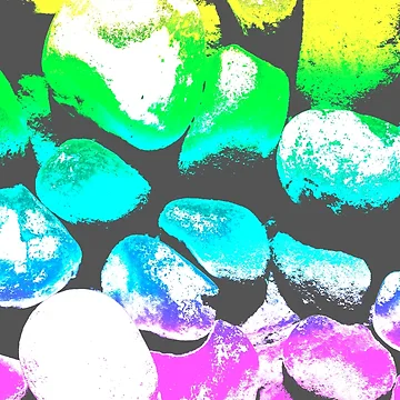 Artwork thumbnail, Colorful Rocks Pattern by Mircea Boboc