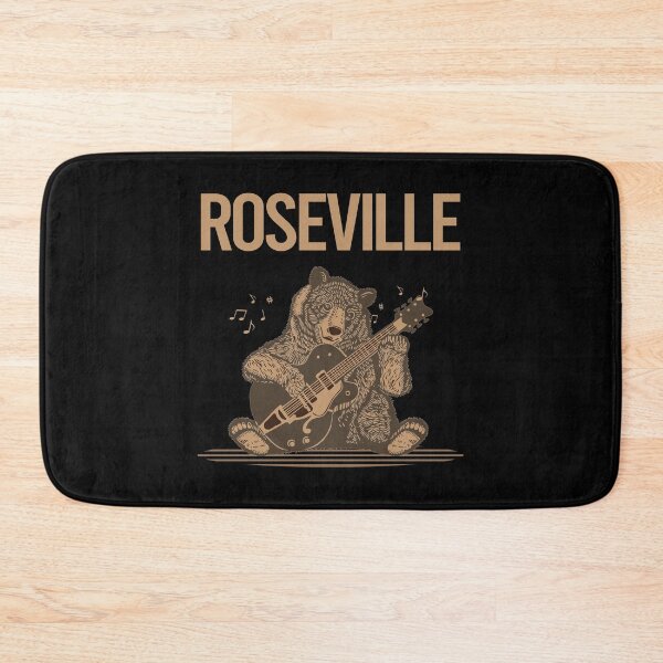Item preview, Bear With Guitar Roseville designed and sold by BloodMoneyTwit.