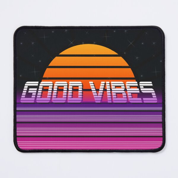 Item preview, Good Vibes Retro Sunset designed and sold by Idiosynoracular.