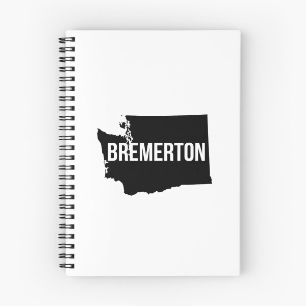 Item preview, Bremerton, Washington Silhouette designed and sold by CartoCreative.