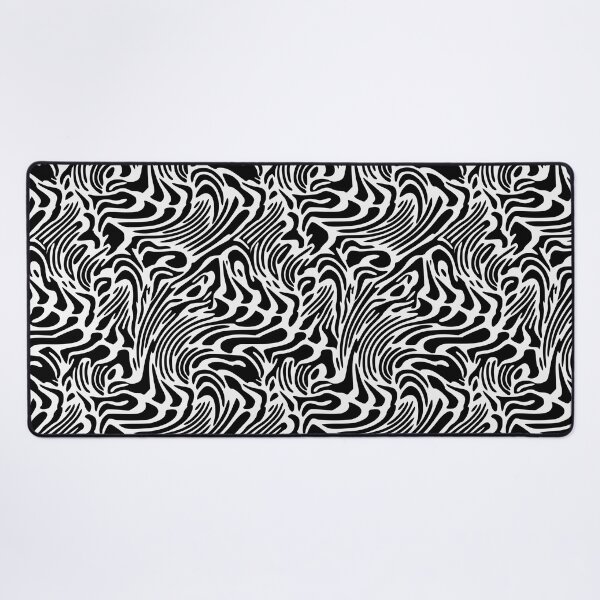 Artikelvorschau, Kusama japanische geometrische Pop-Art schwarz-weiße psychedelische Zebra-Zusammenfassung entworfen und verkauft von YounitedArt.