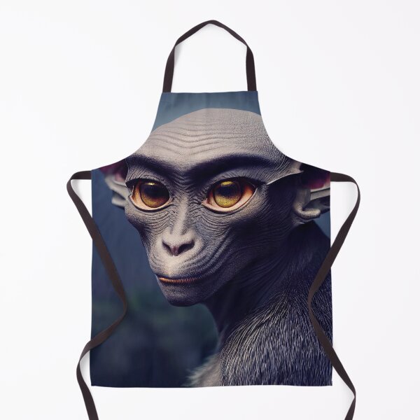 Item preview, Strange and mysterious alien creature, mix of monkey, cat and sphinx designed and sold by ART NeuroSmARTxx.