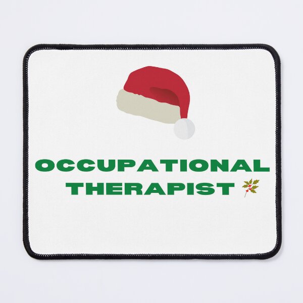 Item preview, OCCUPATIONAL THERAPIST WITH CHRISTMAS  designed and sold by wildlittlefan.