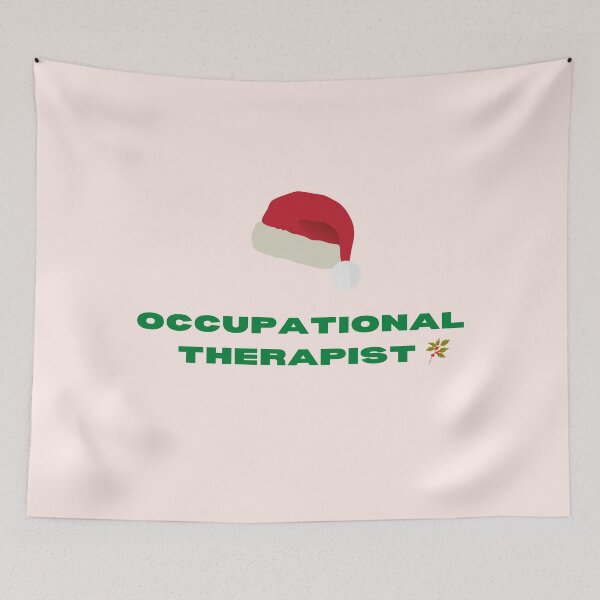 Item preview, OCCUPATIONAL THERAPIST WITH CHRISTMAS  designed and sold by wildlittlefan.