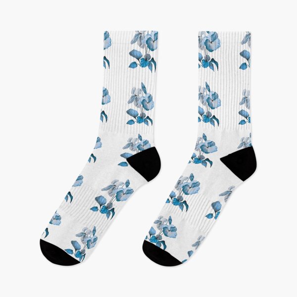 Item preview, Watercolor Blue Flowers designed and sold by Pavnud.