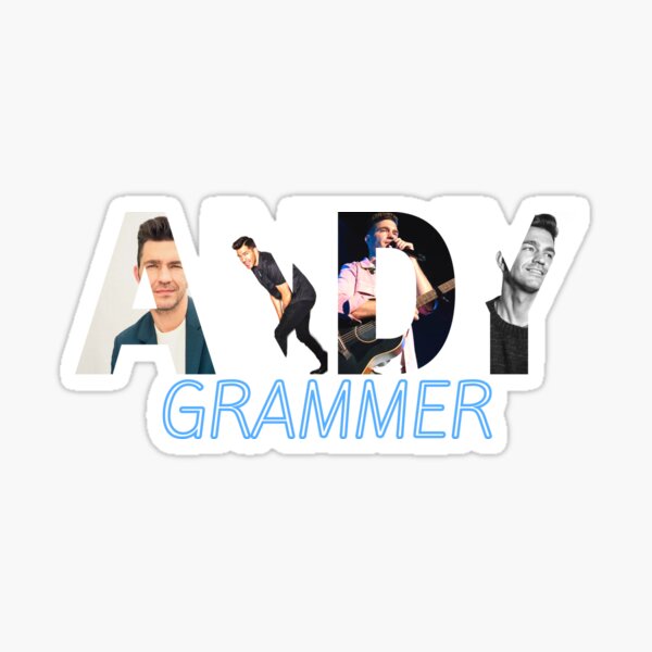 Item preview, Andy Grammer classic t shirt | Andy Grammer sticker designed and sold by ReganPro5.