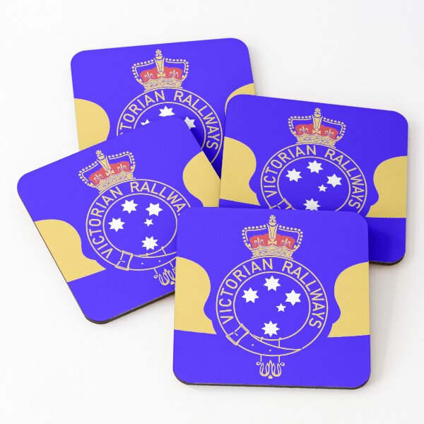 Item preview, Victorian Railways Belt & Loop Logo designed and sold by Green-over-red.
