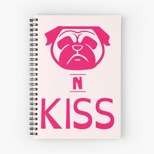 Item preview, Pugs! Pug and Kiss - dog kisses - xoxoxo - #puglove designed and sold by smooshfaceutd.