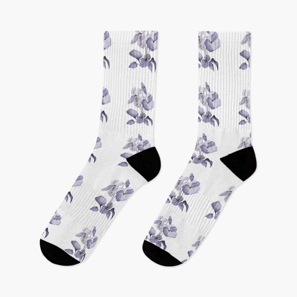 Item preview, Watercolor Blue - Violet Flowers designed and sold by Pavnud.