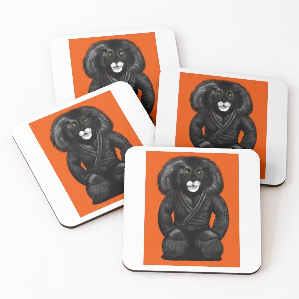 Item preview, Be strong as a lion, Black lion with yellow eyes designed and sold by Giovanni-c.