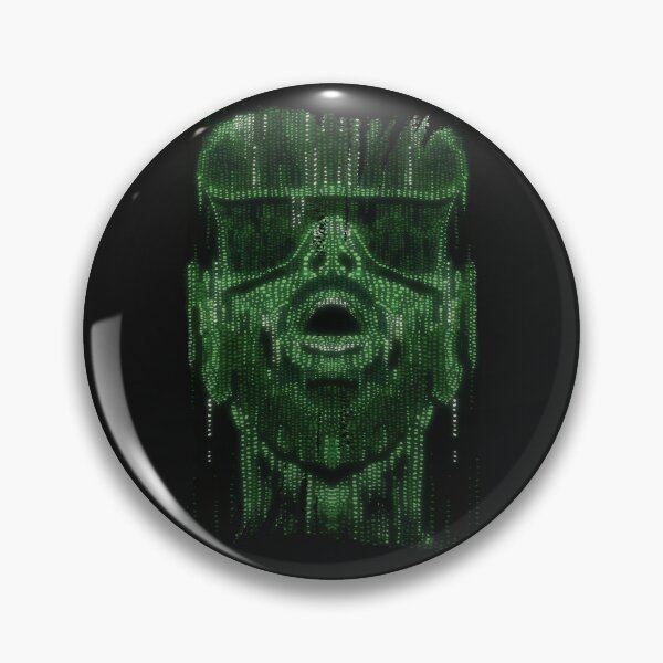 Item preview, Face with VR glasses in cyber style designed and sold by Rob-Son.