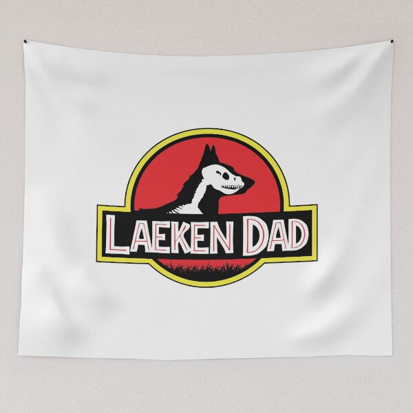 Item preview, (For Bright Background) Jurassic Belgian Laekenois Dad designed and sold by More Cute Dogs.