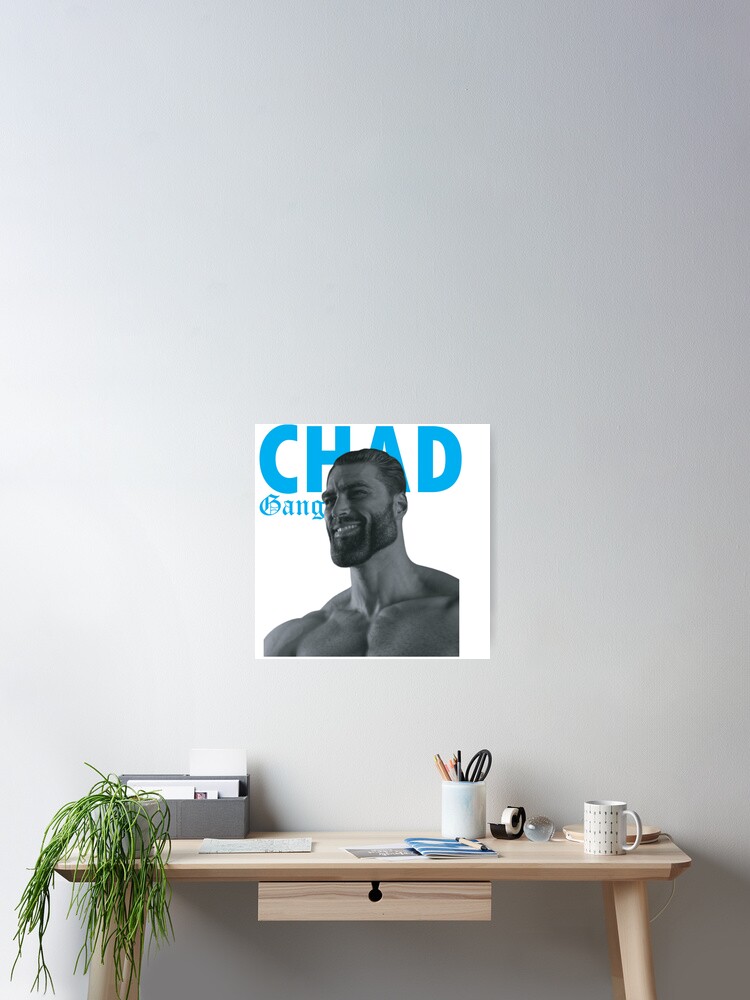 Caneca Giga Chad, Meme.