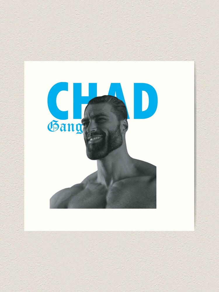 Giga Chad Meme Posters and Art Prints for Sale