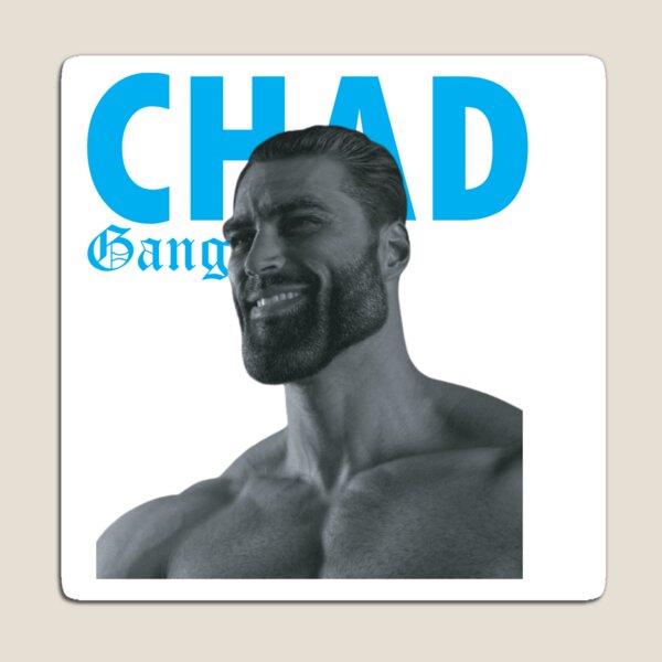 Chad Meme Magnets for Sale