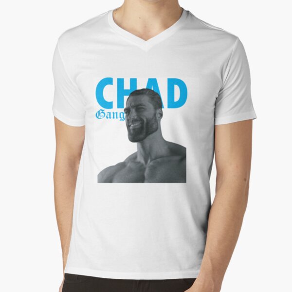 giga chad meme Poster for Sale by redbubblejo