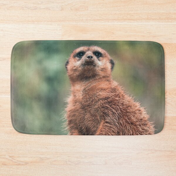 Item preview, Portrait of a cute meerkat designed and sold by SophieHueper.