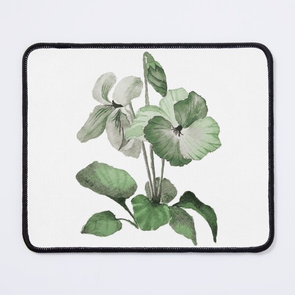 Item preview, Watercolor Green Flowers designed and sold by Pavnud.