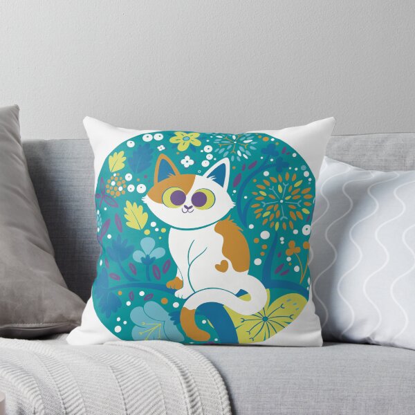 Item preview, Floral Cat  designed and sold by Twkirky.