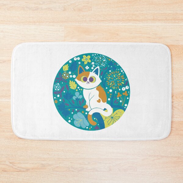 Item preview, Floral Cat  designed and sold by Twkirky.