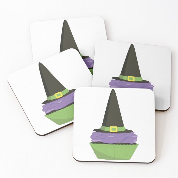 Item preview, Green Witch Halloween cupcake designed and sold by Art-of-Rory.